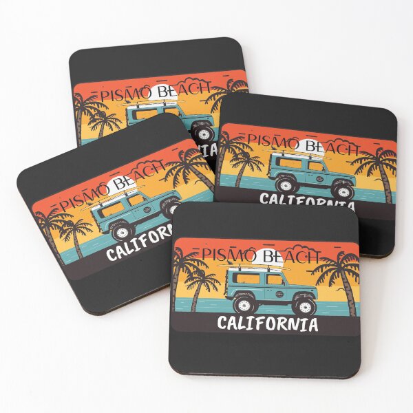 Item preview, Pismo Beach California Surfing Woodie Beach Cruiser Sticker Shirt designed and sold by BestCoolStuff.