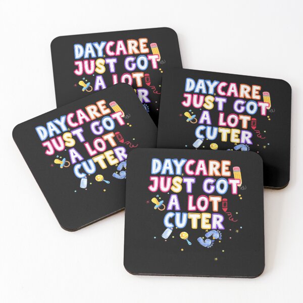 Item preview, Kids Daycare Just Got A Lot Cuter First Day Back designed and sold by SwankyFine.