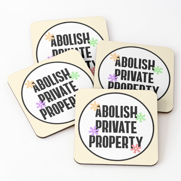 Item preview, Abolish Private Property designed and sold by Picket Club.