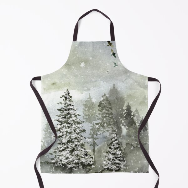 Item preview, Evergreen Snow Forest designed and sold by WildAliceArt.