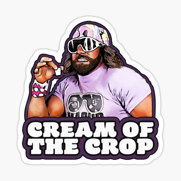 "Cream of the Crop" Sticker for Sale by CreativeSpero Redbubble