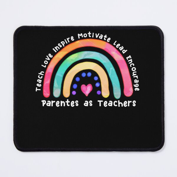 Item preview, Parents as Teachers watercolor rainbow Daycare designed and sold by SwankyFine.