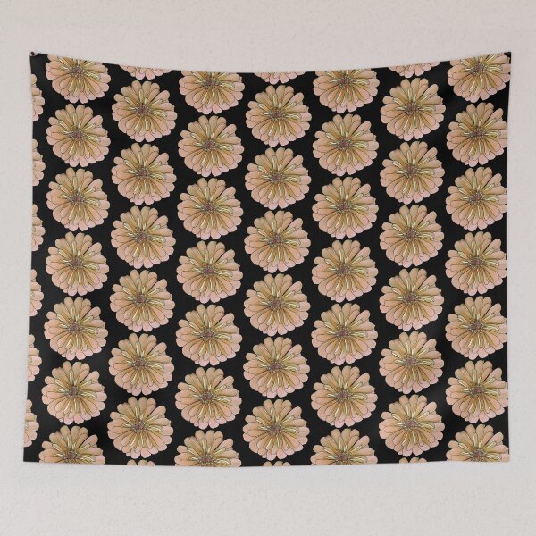 Item preview, Field Guide to Zinnias, No. 18, Cream Cappuccino Zinnia Flower designed and sold by Kristi Duggins.