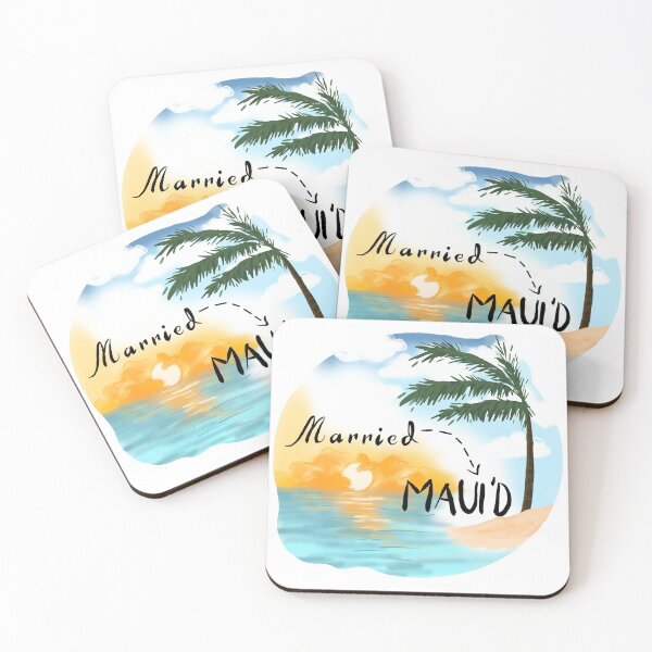 Item preview, Married To Maui’d  designed and sold by LeafDanceStudio.
