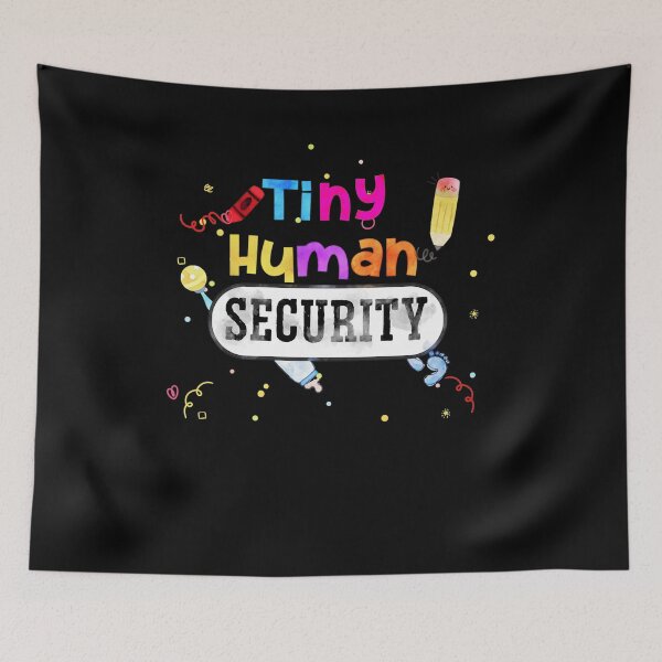 Item preview, Tiny Human Security Childcare Daycare Provider designed and sold by SwankyFine.