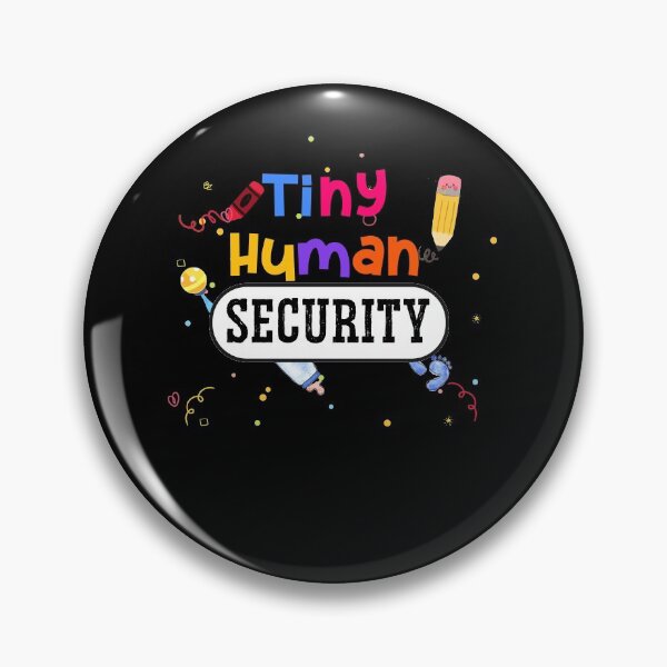 Item preview, Tiny Human Security Childcare Daycare Provider designed and sold by SwankyFine.