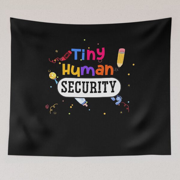 Item preview, Tiny Human Security Childcare Daycare Provider designed and sold by SwankyFine.