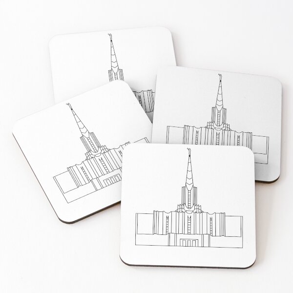 Item preview, Jordan River LDS Temple designed and sold by Handdrawnbyzoe.