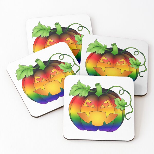 Item preview, Gay Pride Pumpkin designed and sold by MetallicWings15.