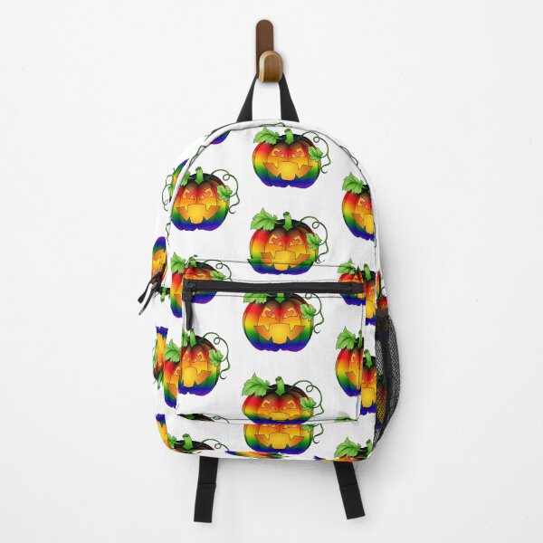 Item preview, Gay Pride Pumpkin designed and sold by MetallicWings15.