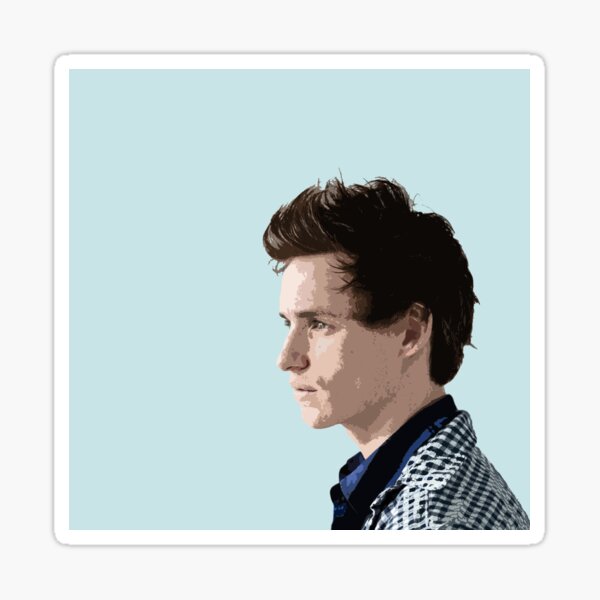 Eddie Redmayne 3 Sticker