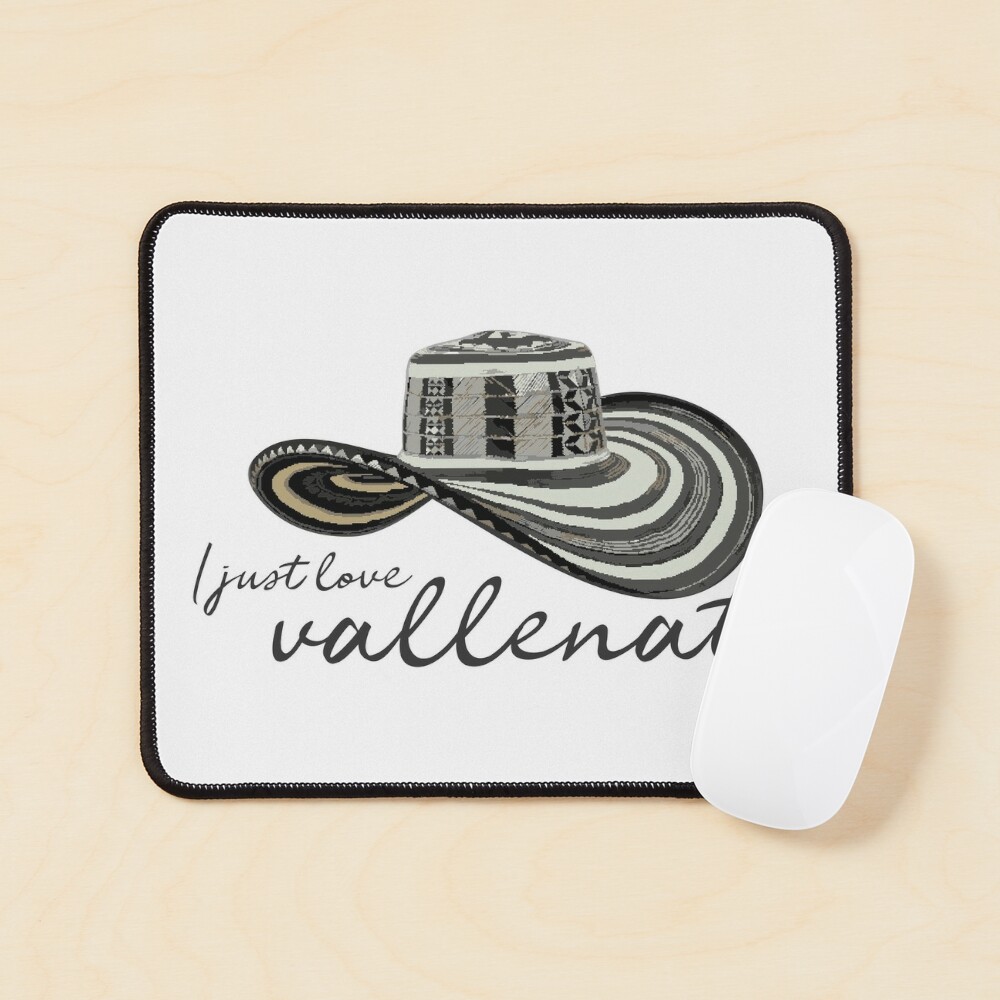 COLOMBIA HAT VUELTIAO I LOVE VALLENATO Art Print by