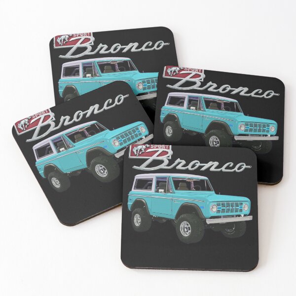 Item preview, Aqua Bronco Sport Classic T FORDBRONCO Birthday designed and sold by Louise Baker.