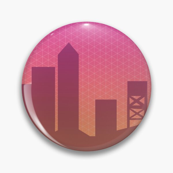 Item preview, Jacksonville Skyline designed and sold by thebrumbox.