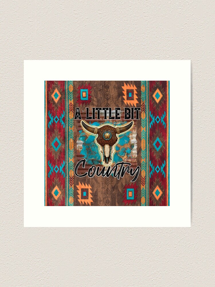 Alternate view of A Little Bit Country Art Print