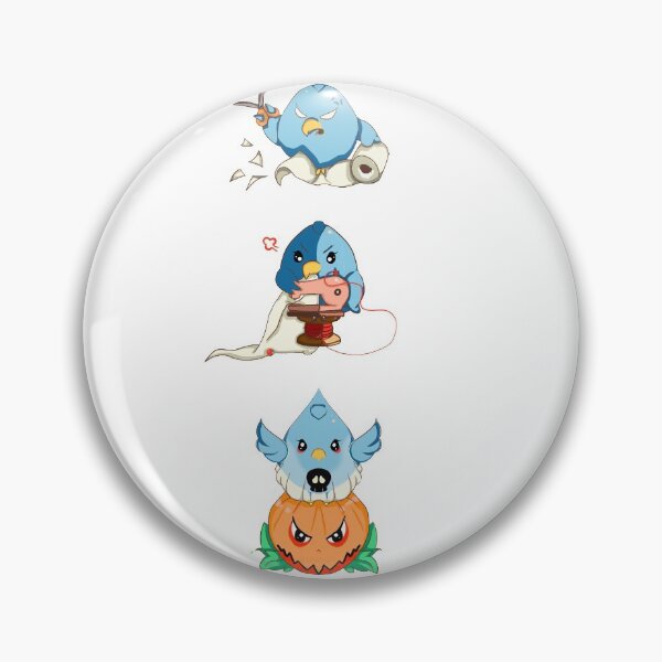 Item preview, Halloween little blue bird designed and sold by yammibunny.