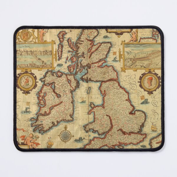Item preview, Map of the British Isles | Vintage Maps  designed and sold by KnightandMoon.