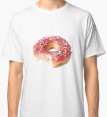 Pink Sprinkled Donut Classic T-Shirt