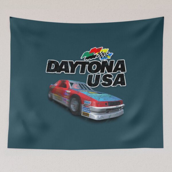 Item preview, Daytona USA Distressed Car Logo designed and sold by rareplant.