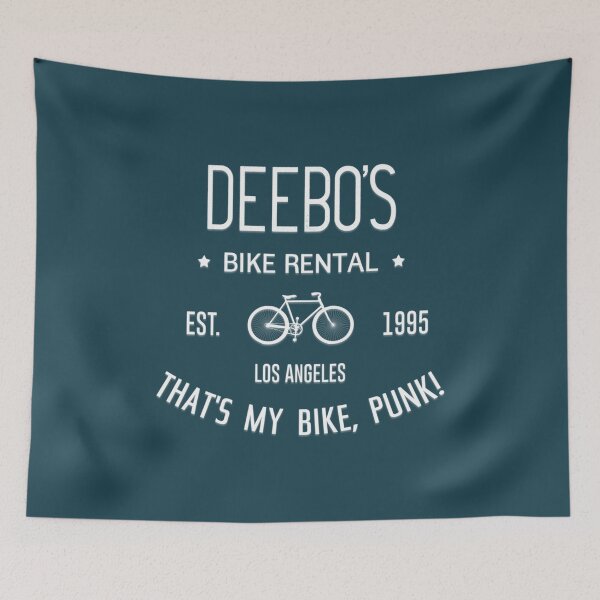 Aperçu de l'œuvre Deebos Bike Rental Thats My Bike Punk 1995 créée et vendue par rareplant.