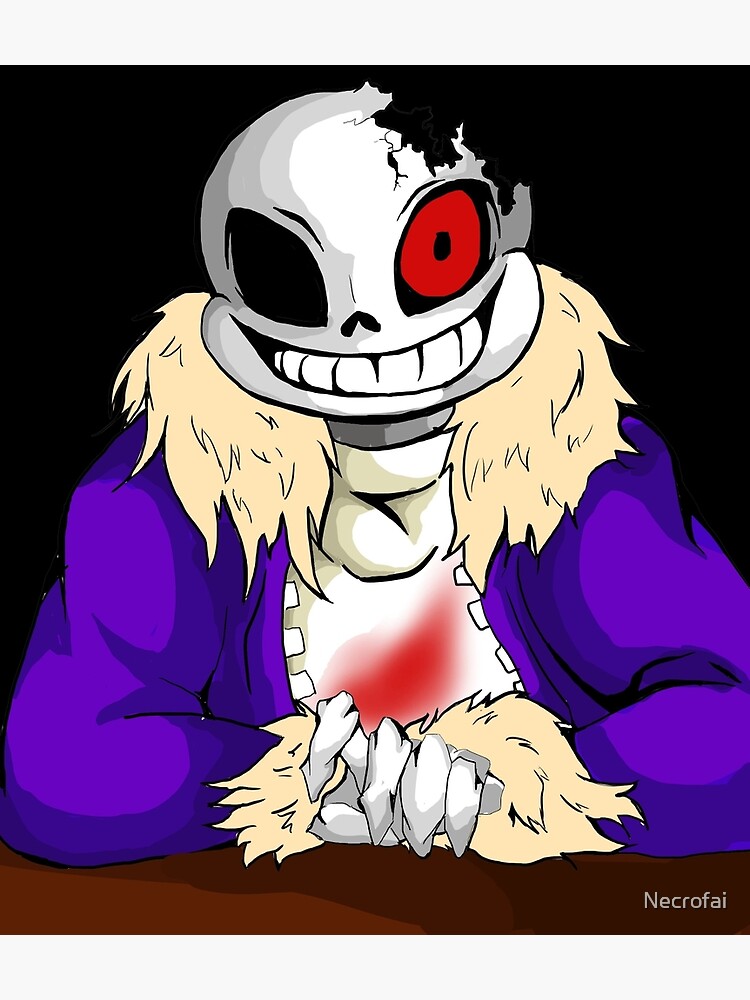 Horror Sans Greeting Card for Sale by Noicyleech