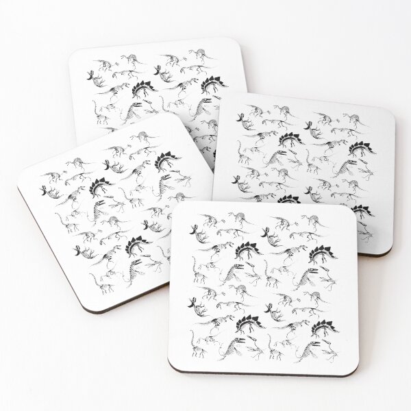 Item preview, Dinosaur Skeleton Diagrams designed and sold by rareplant.