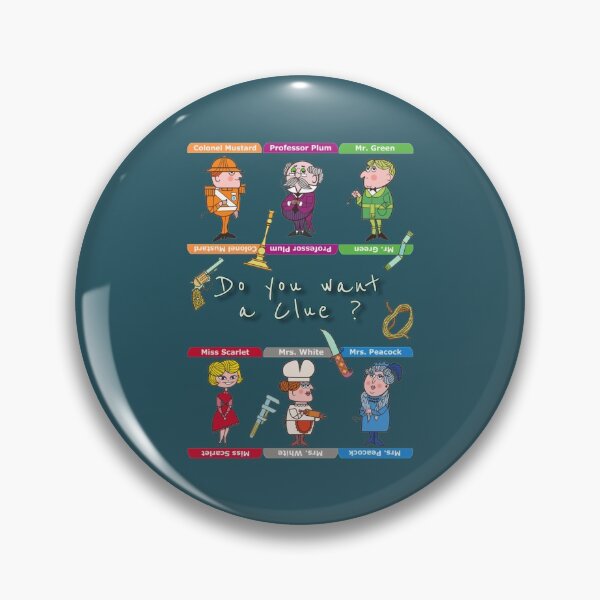 Item preview, Do you want a clue  Clue game vintage designed and sold by rareplant.