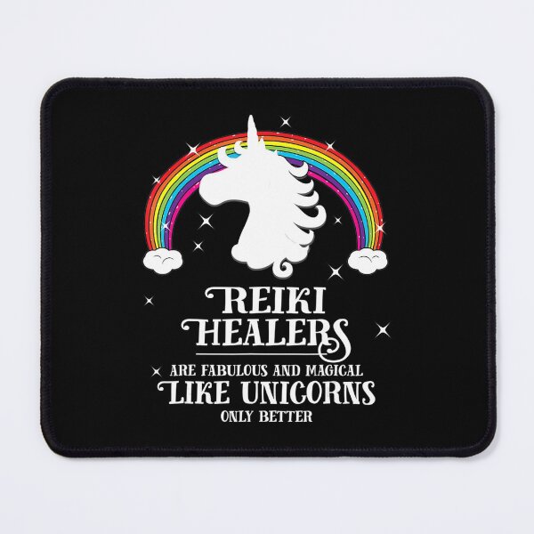 Item preview, Reiki Healers Fabulous Magical Unicorn Rainbow designed and sold by GundulaKopp.