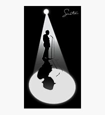 Frank Sinatra Silhouette Vector Graphic Photographic Print