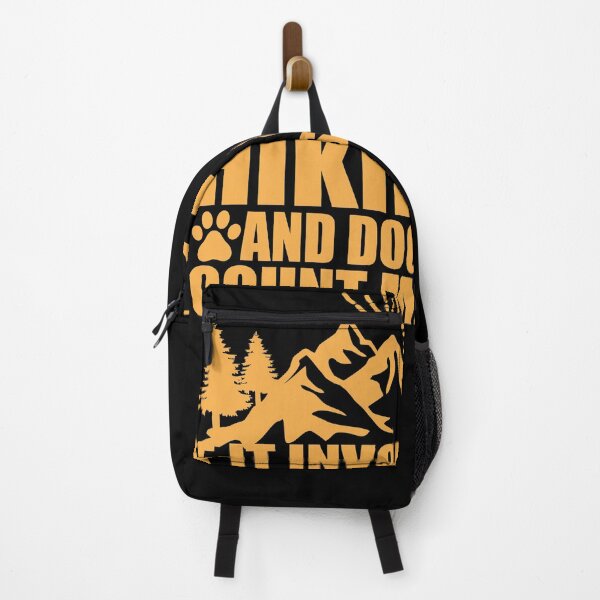 Item preview, If It Involves Hiking and Dogs Count Me in designed and sold by Bella's Merch.