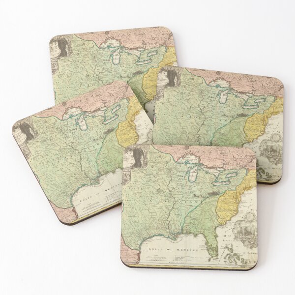 Item preview, Map of Louisiana | Vintage Maps  designed and sold by KnightandMoon.