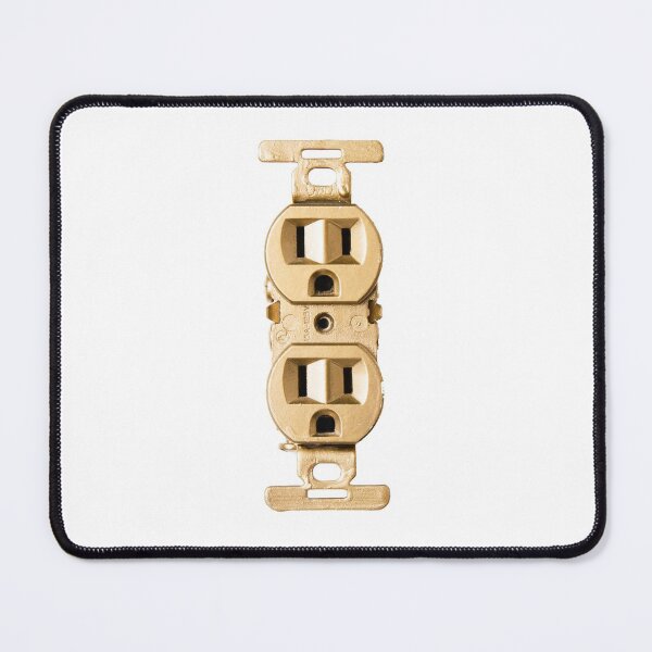 Item preview, Power Outlet Gold Electrician designed and sold by deskwhiskey.