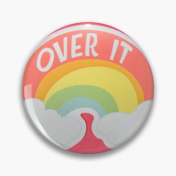 Item preview, Over It -Rainbow                     https://lduke47.redbubble.com designed and sold by lduke47.