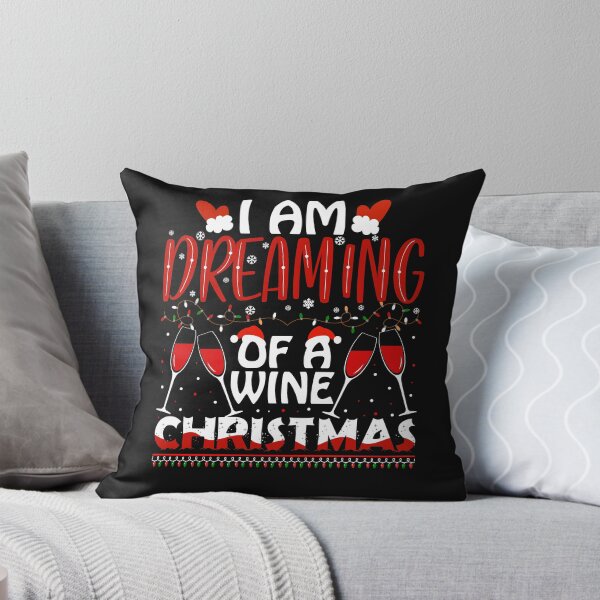 Item preview, I Am Dreaming Of A Wine Christmas designed and sold by HammonArt.