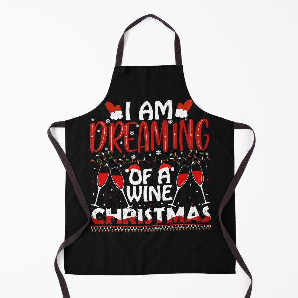 Item preview, I Am Dreaming Of A Wine Christmas designed and sold by HammonArt.