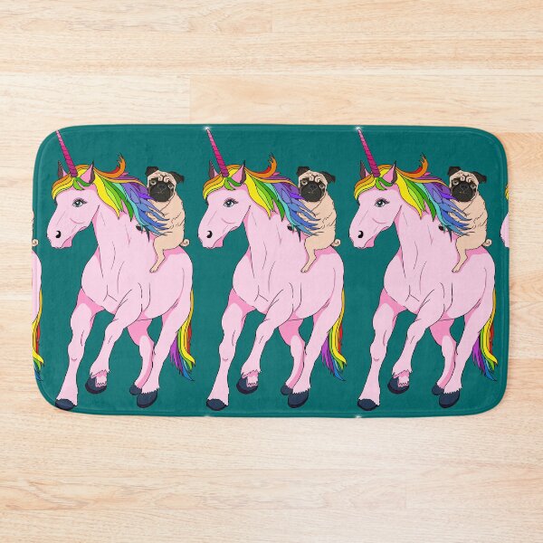 Item preview, Pug on a Unicorn! designed and sold by FivePugs.