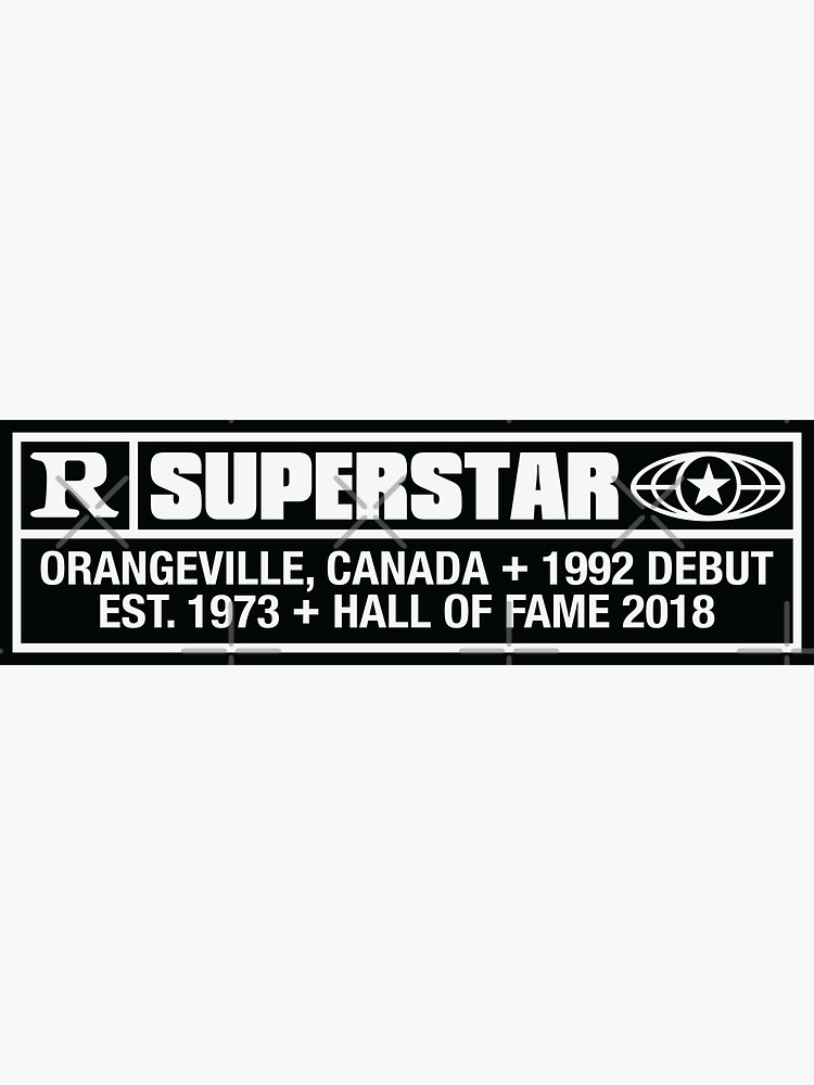 Edge Rated R Superstar Decal / Sticker 01