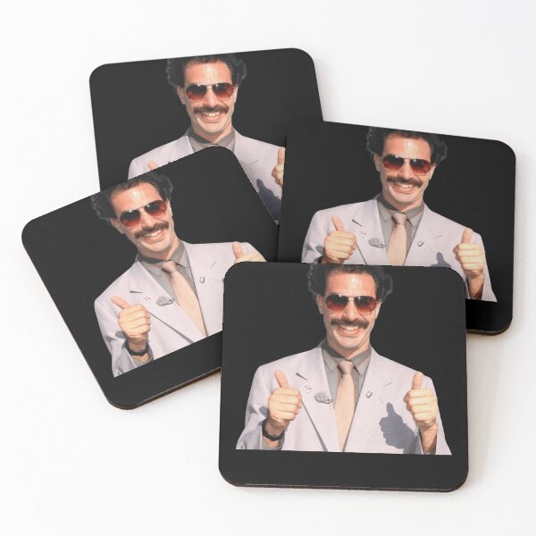 Item preview, Borat Thumbs Up Sacha Baron Cohen Funny Borat Quote Men Best Vintage designed and sold by Louise Baker.