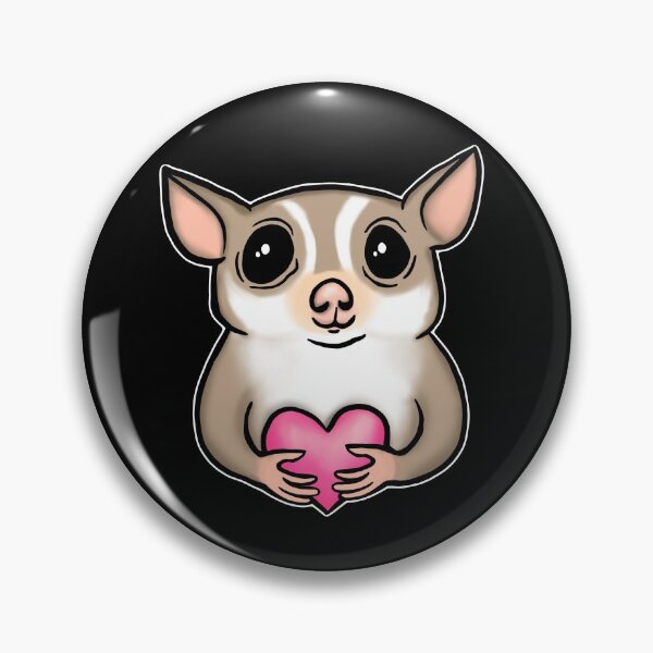 Item preview, Adorable Sugar Glider Holding a Heart for Sugar Glider Lovers  designed and sold by Mochi-Merch.