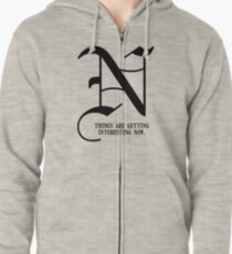 near Zipped Hoodie