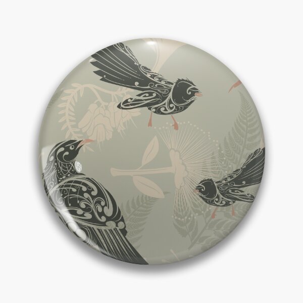 Item preview, New Zealand Native Birds and Flora  designed and sold by MY NEW ZEALAND.