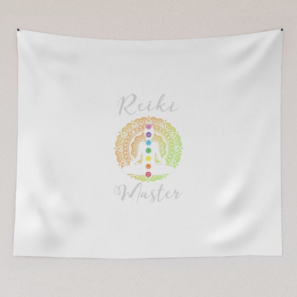 Item preview, Reiki Master Spiritual Healing Chakra Qi designed and sold by GundulaKopp.