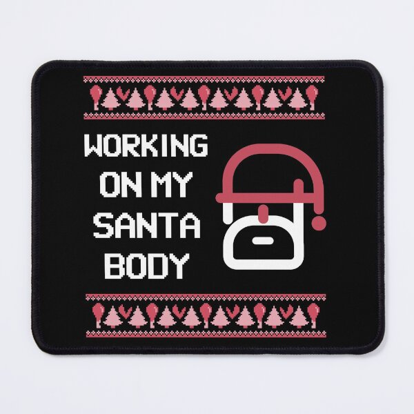Item preview, Funny Christmas shirt Working on my Santa body designed and sold by HumanwreckageRB.