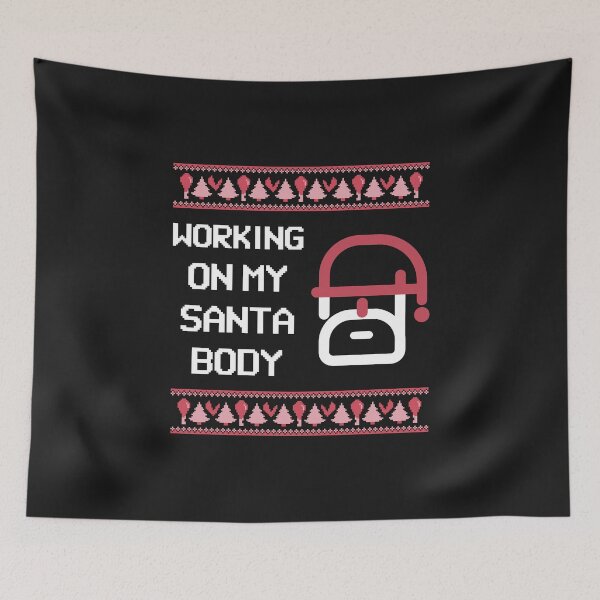 Item preview,  Funny Christmas shirt Working on my Santa body designed and sold by HumanwreckageRB.