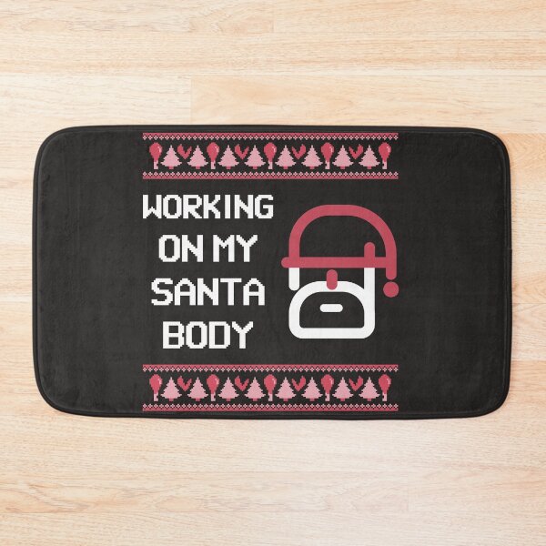 Item preview,  Funny Christmas shirt Working on my Santa body designed and sold by HumanwreckageRB.