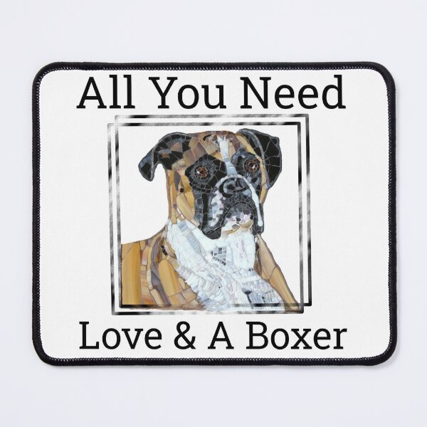 Item preview, All You Need Love and A Boxer designed and sold by Peggy Lindstrom.