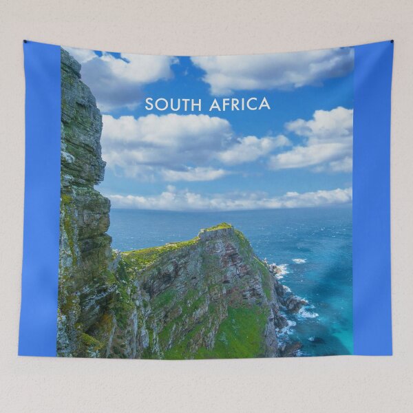Item preview, South Africa Modern Travel Poster designed and sold by travelwitheric.