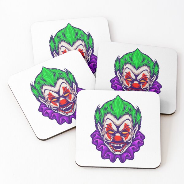 Aperçu de l'œuvre Clown Joker Vampire Horreur créée et vendue par Artstationz.