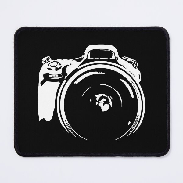 Item preview, Camera DSLR Ultra Wide-Angle Lens Photographer Stencil designed and sold by LucentJourneys.
