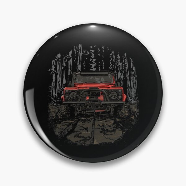 Item preview, Camiseta Landrover DefenderDefensor rojo 90 designed and sold by RanGifce.